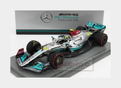 1:43 SPARK Mercedes Gp F1 W13E #44 Bahrain Gp 2022 Lewis Hamilton S8515 - Immagine 1 di 2