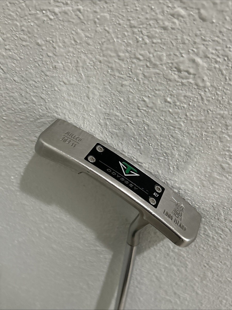 Odyssey Toulon Long Island Milled 303 Stainless Blade Putter Used 