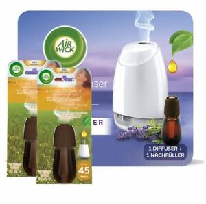 Air Wick Aroma-Öl Flakon Diffuser Starter-Set Entspannender Lavendel Duft 3x19ml