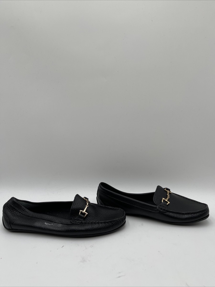 Saks Fifth Avenue ブラックタッセルローファー Saks Fifth Avenue ブラックタッセルローファー