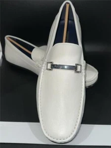 Steve Madden Senna White Leather Loafer Moc NEU - Bild 1 von 11