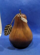 Pear artificial Resin Metal Kitchen Decor Paperweight 
