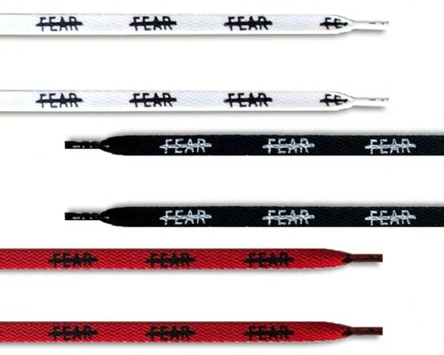 "Lacci scarpe piatte ""Fearless"" per Air Jordan 1 Mid Fearless Force 1 4 6"