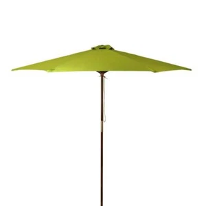 DestinationGear Market Umbrellas 96" Octagon Solid Water Resistant Lime Green - Picture 1 of 4
