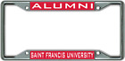 Saint Francis ALUMNI License Plate Frame