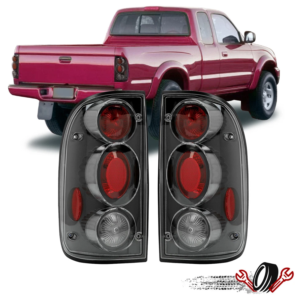 Par de lanternas traseiras de substituição para Toyota Tacoma 2001-2004 esquerda+direita - Imagem 1 de 4