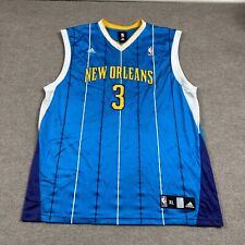 Chris Paul Jersey Mens Extra Large Blue Sleeveless New Orleans Hornets 3 NBA