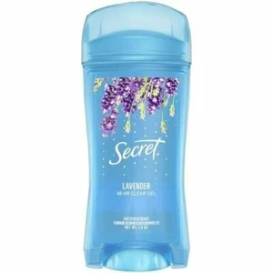 Secret 48 Hour Protection Antiperspirant Lavender Scent Clear Gel 2.6 Oz 3 Pack - Picture 1 of 2