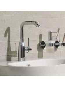 Grohe Essence single lever basin mixer, with swivel spout, L size 23541001