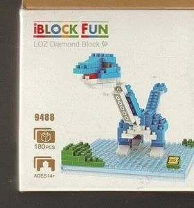 BLOQUES DE DIAMANTES LOZ - iBLOCK FUN Serie 9488 - Dinosaurio 180 piezas - Imagen 1 de 5