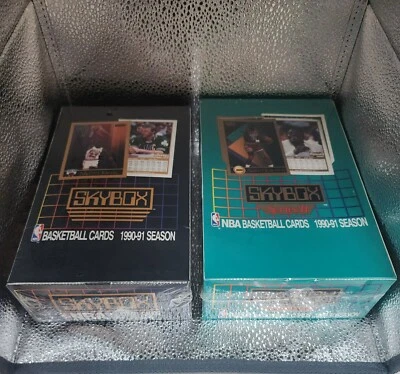 1990-1991 Skybox Basketball Series 1 & Series 2 Factory Sealed MINT Jordan Magic - Image 1 of 4
