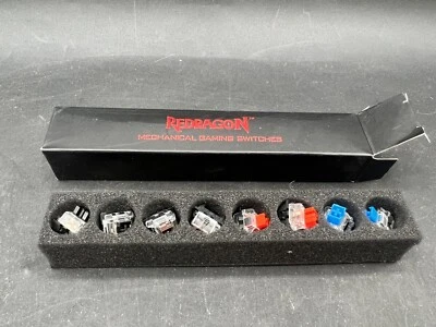 REDRAGON Mechanical Keyboard Gaming Switches 2 Blue 2 Red 2 Brown 2 Black - New - Image 1 of 3