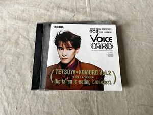 CARTE VOCALE YAMAHA RCD2000 TETSUYA KOMURO Vol.2 YS100 YS200 B200 TQ5 avec étui