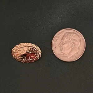 RDLC 1:6 Scale WORKING Southwest BELT BUCKLE for 12" Action Figure - GOLD PLATED - Picture 1 of 2