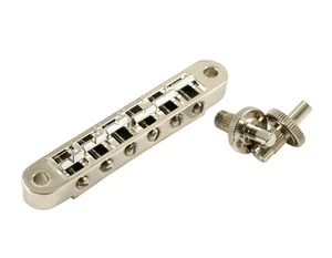 KLUSON STANDARD NASHVILLE TOM BRIDGE ZINC Nickel (U.S. MADE) Fits Gibson KNTOM-N - Picture 1 of 1