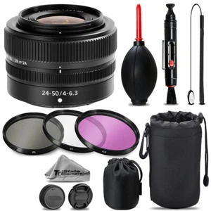 Nikon NIKKOR Z 24-50mm Lens + UV + FLD + CPL + Blower Brush + Lens Pen - Picture 1 of 5