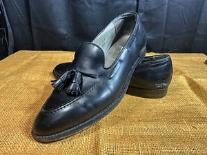 Alden 660 schwarze Leder Halbschuhe mit Quasten - Gr. 10 B/D - Bild 1 von 13