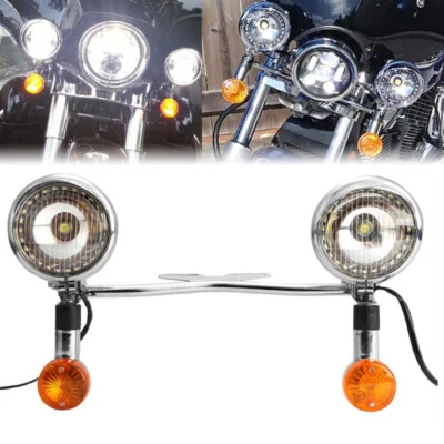 Barra de luz de punto de señal de giro de paso para Honda Shadow ACE Aero VT 750 1100 VLX 600 Foto 1 de 4