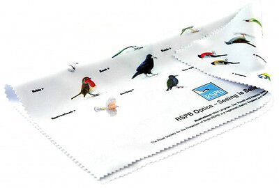 RSPB Micro Fibre Lens Cleaning Cloth NEW (UK Stock) High Quality 235 X 235 • 4.99£
