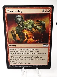 MTG - M21 - Turn to Slag (168/274) - Picture 1 of 2