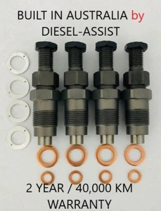 DIESEL FUEL INJECTOR SET suits MITSUBISHI PAJERO TRITON 2.5 4D56 4D56T.NEW. - Picture 1 of 1