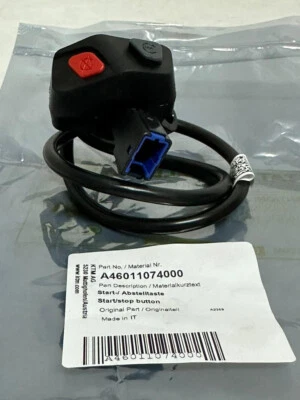 CONJUNTO INTERRUPTOR PARADA ARRANQUE KTM A46011074000 125 250 350 450 Foto 1 de 2