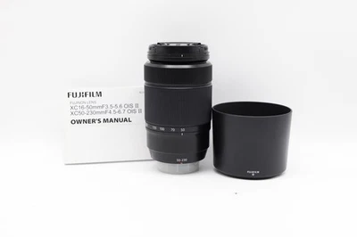 [Excellent w/Hood, Caps] FUJIFILM FUJINON XC 50-230mm F/4.5-6.7 OIS Lens - Image 1 of 4