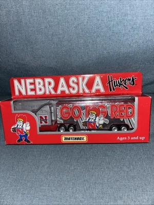 1997 NEBRASKA HUSKERS GO BIG RED TRAILER/MATCHBOX/WHITE ROSE COLLECTIBLES - Image 1 of 3