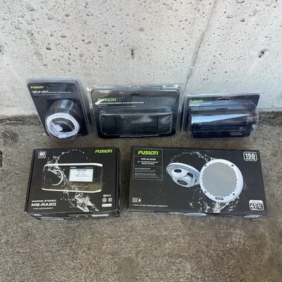 Fusion MS-RA50 True Marine Stereo SET with AM RDS FM  - Image 1 of 4