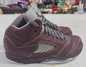 Nike Air Jordan 5 Zapatos Retro SE 'Borgoña' FN4234-600 Niños Talla 3Y - Imagen 1 de 10