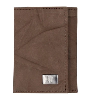 Cartera de cuero marrón de los Gigantes de San Francisco con billetera triple concho nueva sin etiquetas Foto 1 de 4