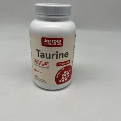 Taurina 1000mg 100 Cápsulas - Suplemento de Aminoácidos Energía y Apoyo al Corazón Nuevo Foto 1 de 4