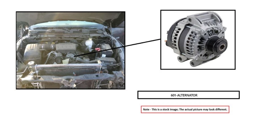 ALTERNATOR 2016-2019 BUICK CASCADA - Image 1 of 4