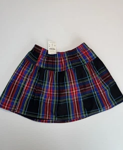 NWT  Crewcuts Girls Plaid Holiday Skirt Size Small - Picture 1 of 4