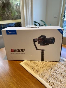 FEIYU TECH a2000 | 3-AXIS CAMERA GIMBAL W/DUAL AND SINGLE GRIP FOR DSLR CAMERAS - Picture 1 of 11
