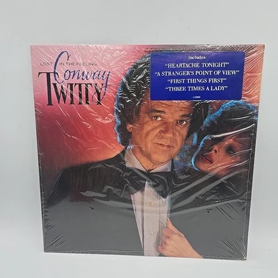 SEALED Conway Twitty Lost in the Feeling Vinyl 1983 Record LP Warner Osmond Bros - Image 1 of 4