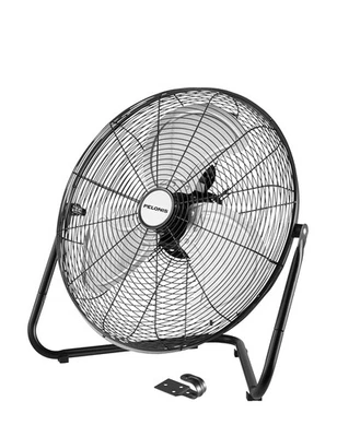 PELONIS FAN 20 INCH FLOOR HEAVY DUTY HIGH VELOCITY 3-SPEEDS - - Scratch & Dent - Image 1 of 4