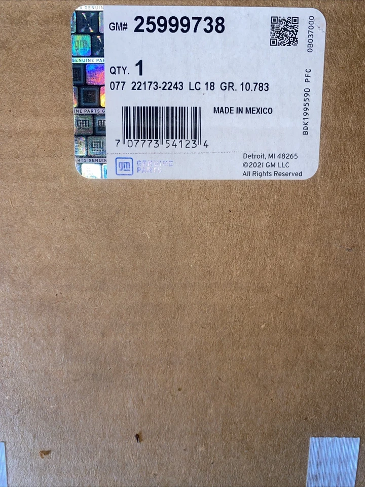 Gm 25999738 Sts Front Door Window Regulator 05-11  - Image 1 of 2