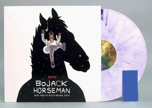 Bojack Horseman Soundtrack Fun Dip Purple Swirl Colored LP Vinyl Record NEW - Picture 1 of 15
