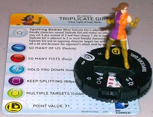 TRIPLICATE GIRL #006 Superman and the Legion of Super-Heroes DC HeroClix - Bild 1 von 1