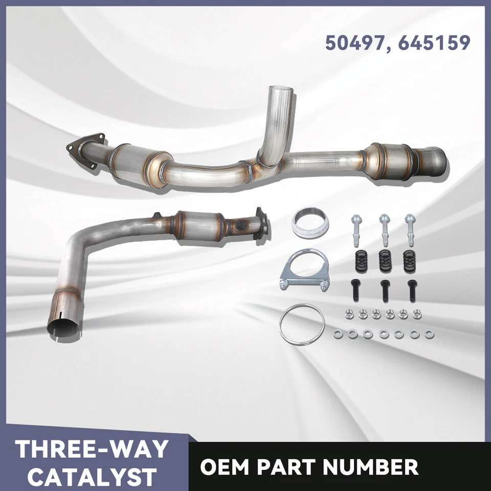 Convertidor catalítico para 2015 2016 2017 2018 2019 GMC Yukon y GMC Yukon XL 5,3 L Foto 1 de 4