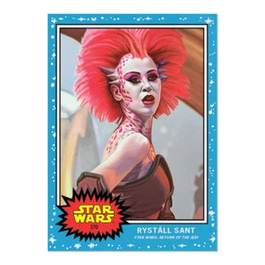  Topps Star Wars Living Set #370 Rystall Sant - Star Wars: Il ritorno dello Jedi - Foto 1 di 2