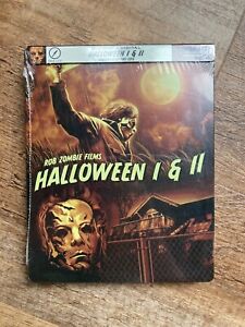 Halloween I+ II 1 2 w. Steelbook (Blu-ray + Digital, Rob Zombie, 2007-2009) NOWY