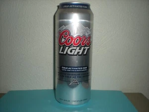 24 oz. Coors Light Frost Blue Liner Can Empty Collectible Beer Cans - Picture 1 of 3