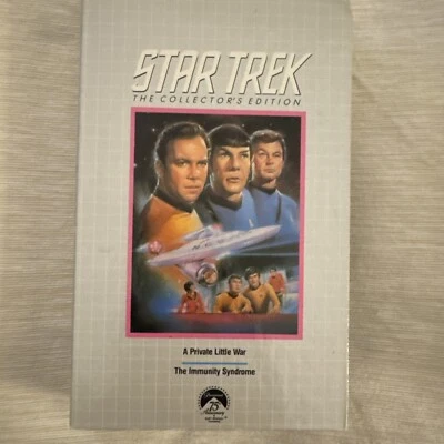 Star Trek CE 1960's VHS A Private Little War, The Immunity Syndrome - Image 1 of 2