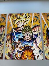 Dragon Ball Z/GT/Super Collage Goku Vegeta Poster 12in x 18in Free Shipping