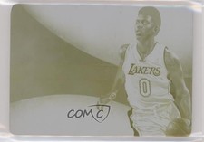 2013-14 Panini Immaculate Printing Plate Yellow 1/1 Nick Young #47 7jz