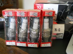24 N6 Spark Plugs Piaggio Vespa P200 Moto Guzzi T3 GT California Equiv NGK B6ES - Picture 1 of 1