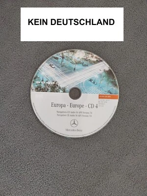 Mercedes Navigation CD Audio 50 APS NTG2 FRANCE SCHWEIZ ÖSTERREICH 2006 V7.0 - Bild 1 von 2