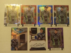 Daniel Hemric 2017 Panini Select 7 Prizms SP Dual Race Usato Autografo SSP/30 - Foto 1 di 12